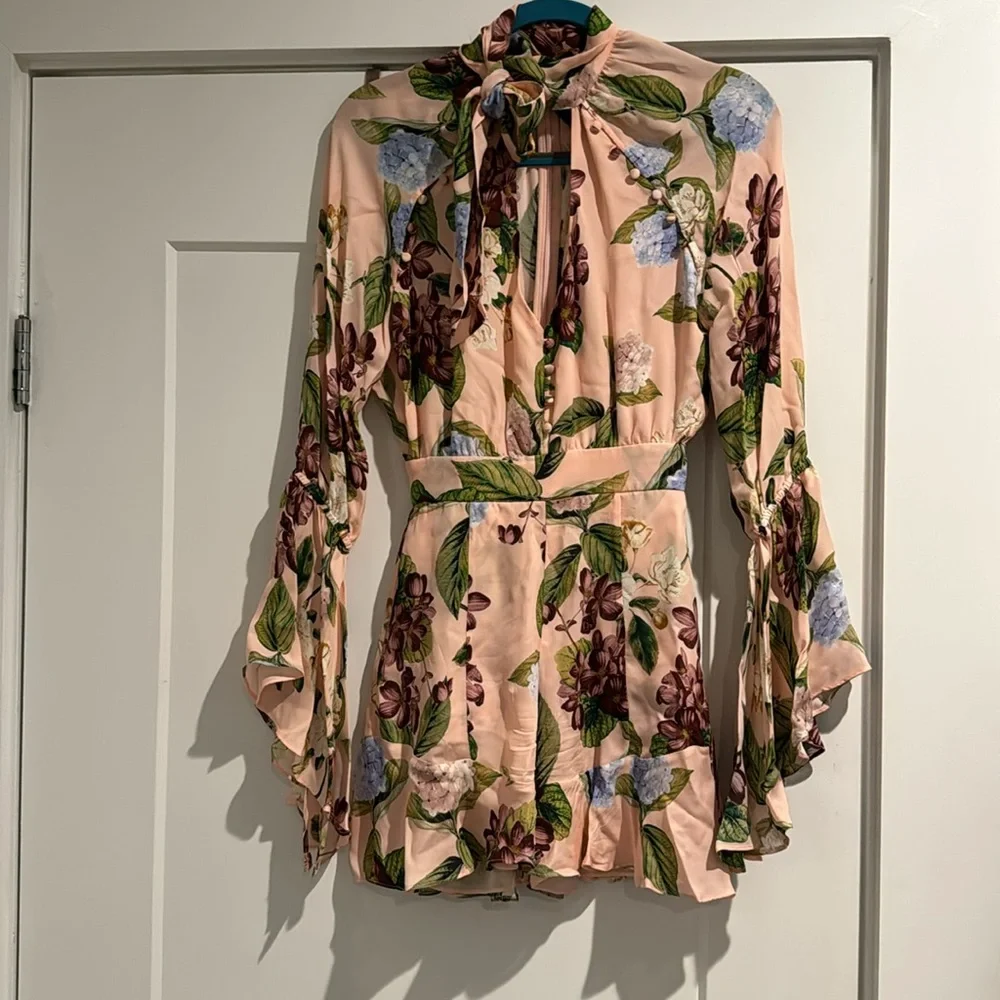 ✨NICHOLAS SILK ROMPER✨ - Picture 2 of 5
